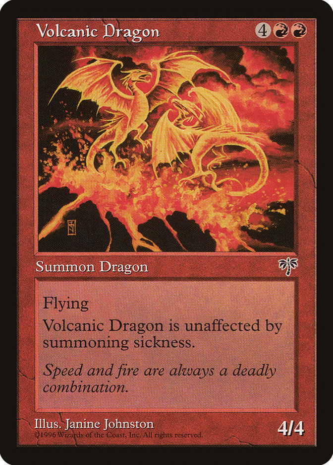 Volcanic Dragon [Mirage] | Impulse Games and Hobbies