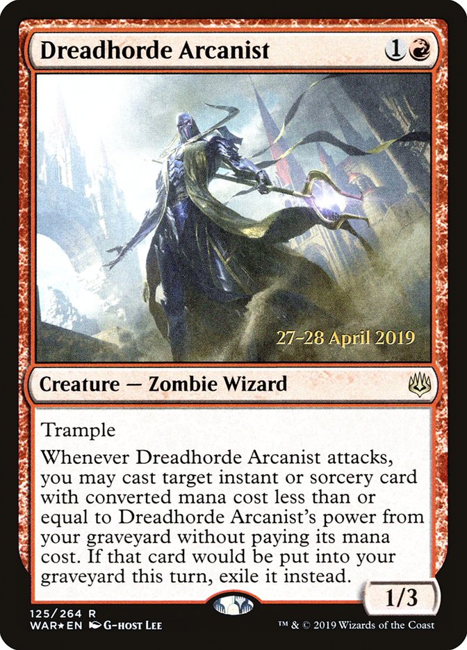 Dreadhorde Arcanist  [War of the Spark Prerelease Promos] | Impulse Games and Hobbies