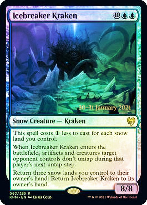 Icebreaker Kraken  [Kaldheim Prerelease Promos] | Impulse Games and Hobbies