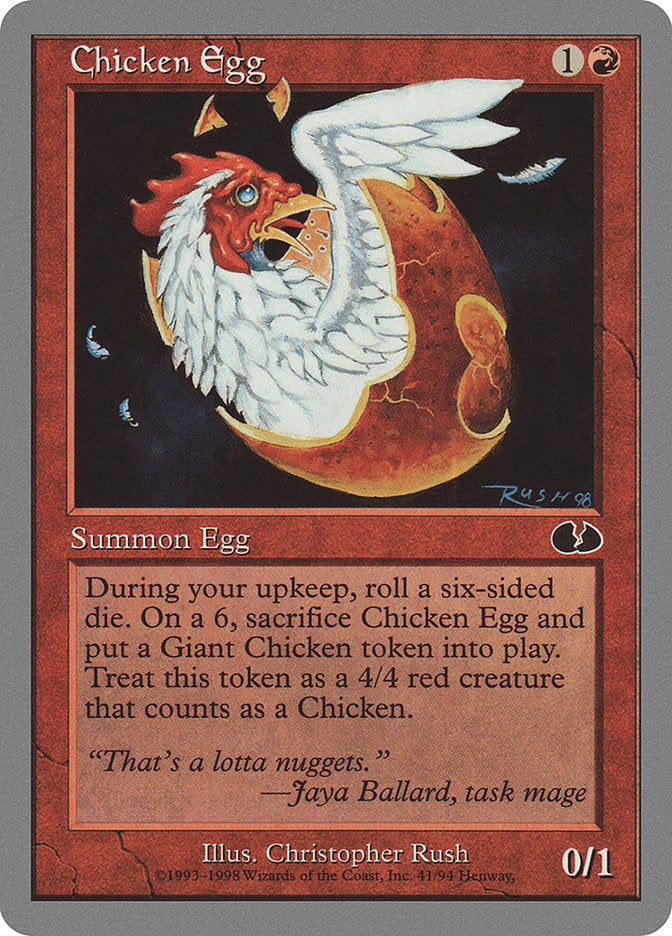 Chicken Egg [Unglued] | Impulse Games and Hobbies