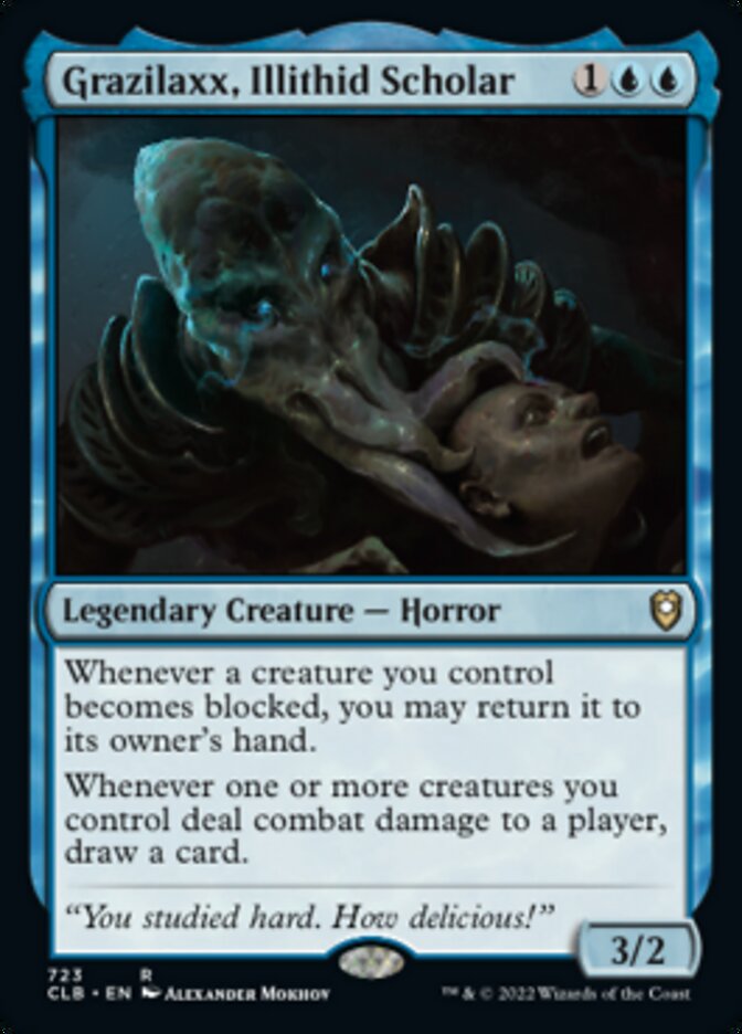 Grazilaxx, Illithid Scholar [Commander Legends: Battle for Baldur's Gate] | Impulse Games and Hobbies