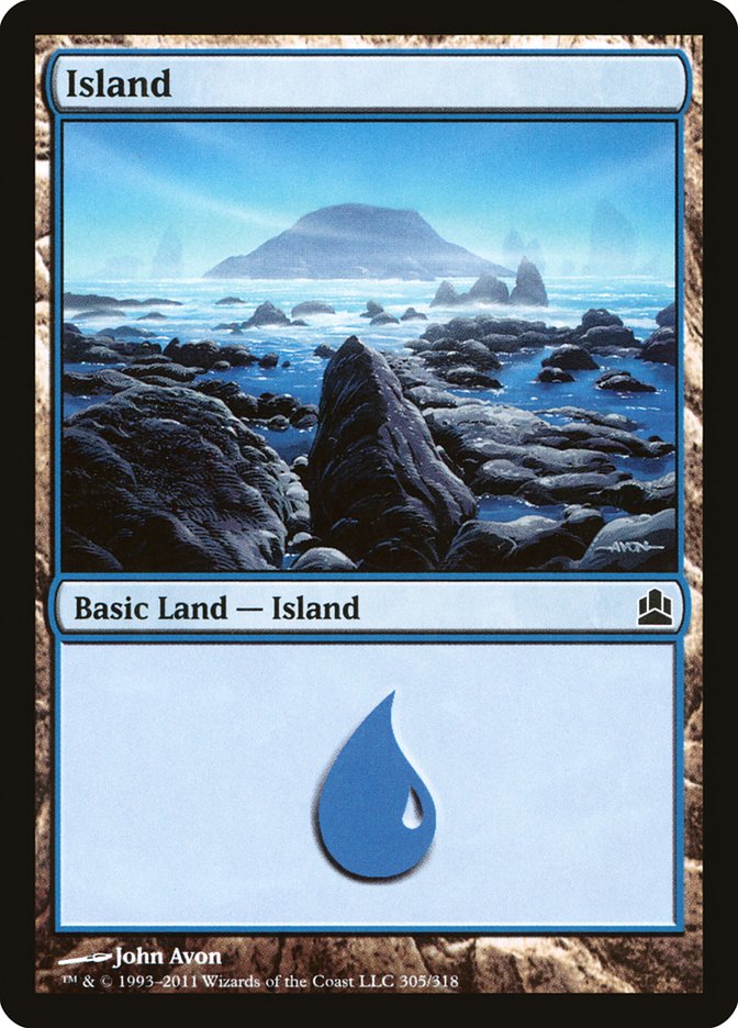 Island (305) [Commander 2011] | Impulse Games and Hobbies