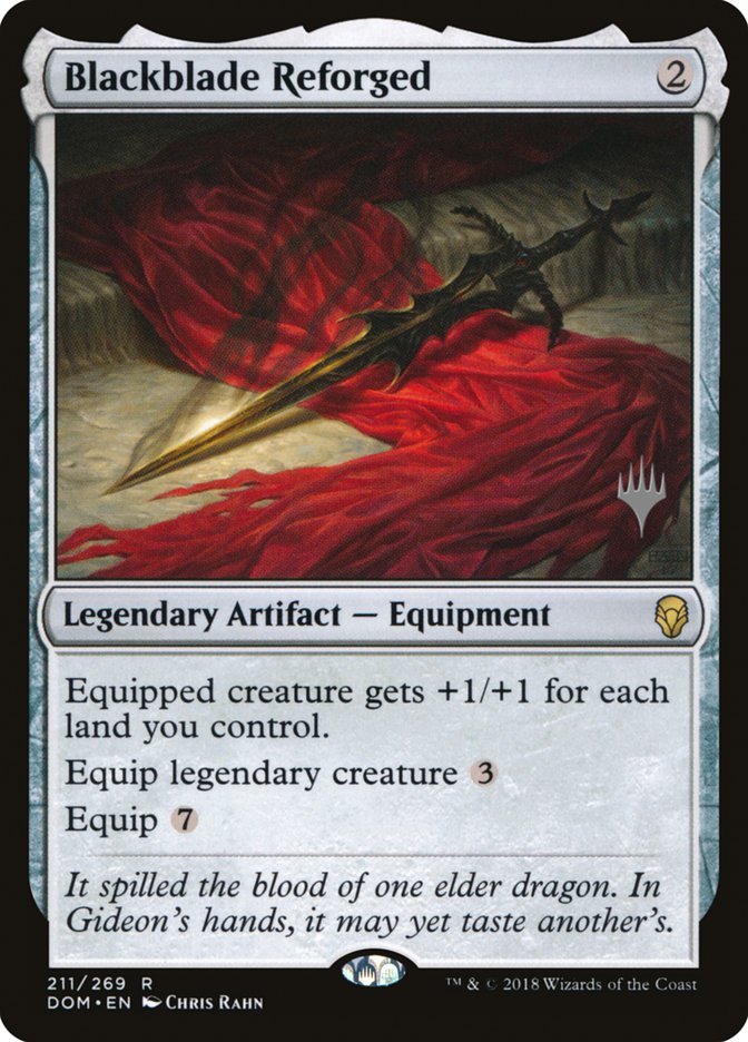 Blackblade Reforged (Promo Pack) [Dominaria Promos] | Impulse Games and Hobbies