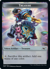 Teddy Bear // Treasure (013) Double-sided Token [Unfinity Tokens] | Impulse Games and Hobbies