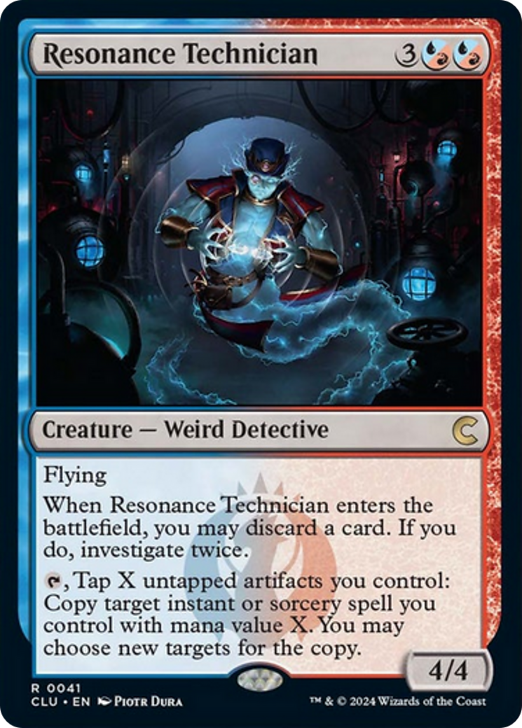 Resonance Technician [Ravnica: Clue Edition] | Impulse Games and Hobbies