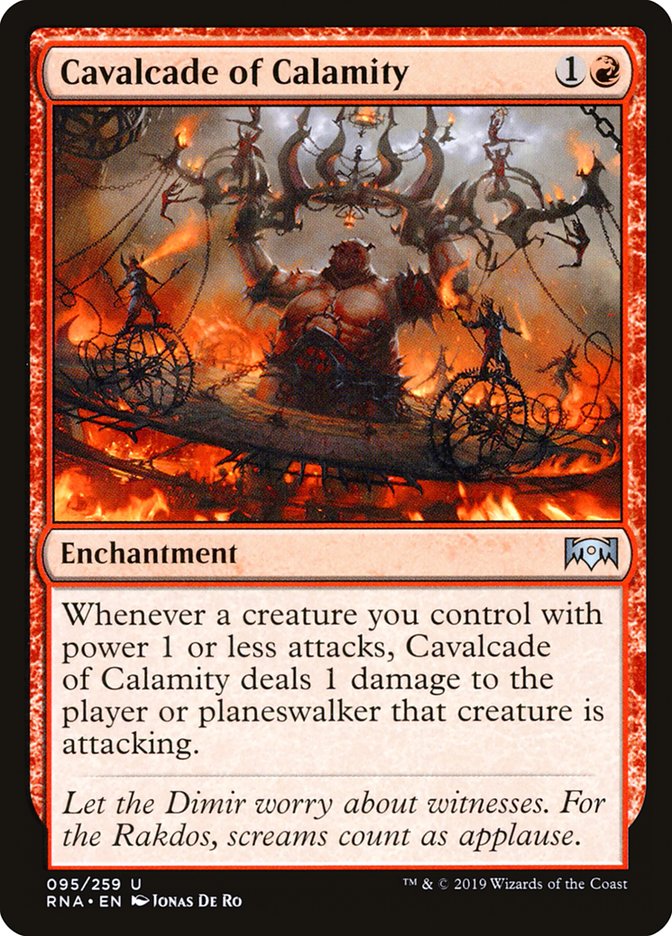 Cavalcade of Calamity [Ravnica Allegiance] | Impulse Games and Hobbies