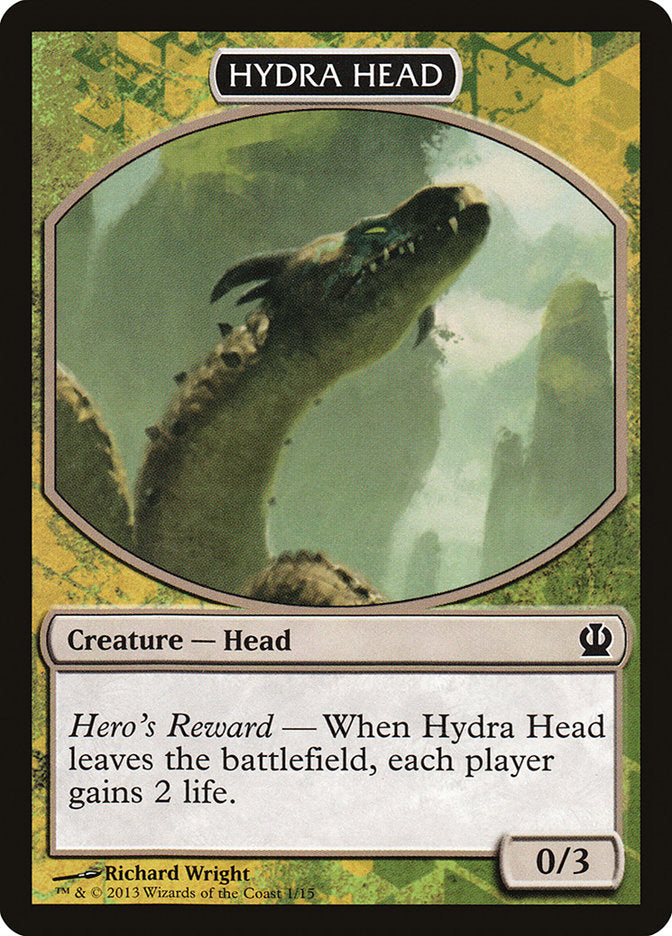 Hydra Head Token [Theros Face the Hydra] | Impulse Games and Hobbies