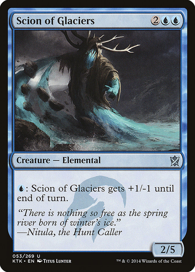 Scion of Glaciers [Khans of Tarkir] | Impulse Games and Hobbies