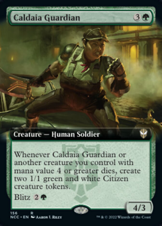 Caldaia Guardian (Extended Art) [Streets of New Capenna Commander] | Impulse Games and Hobbies