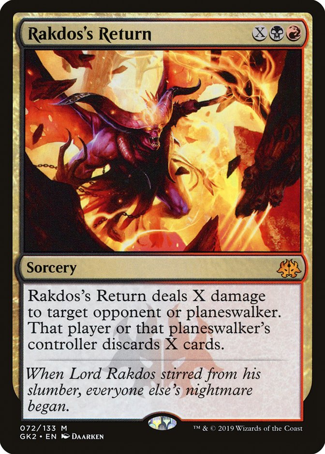 Rakdos's Return [Ravnica Allegiance Guild Kit] | Impulse Games and Hobbies