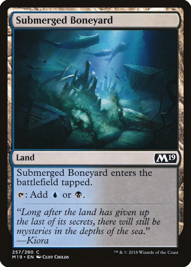 Submerged Boneyard [Core Set 2019] | Impulse Games and Hobbies