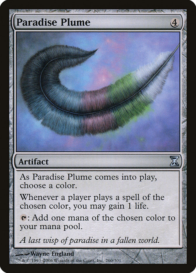 Paradise Plume [Time Spiral] | Impulse Games and Hobbies
