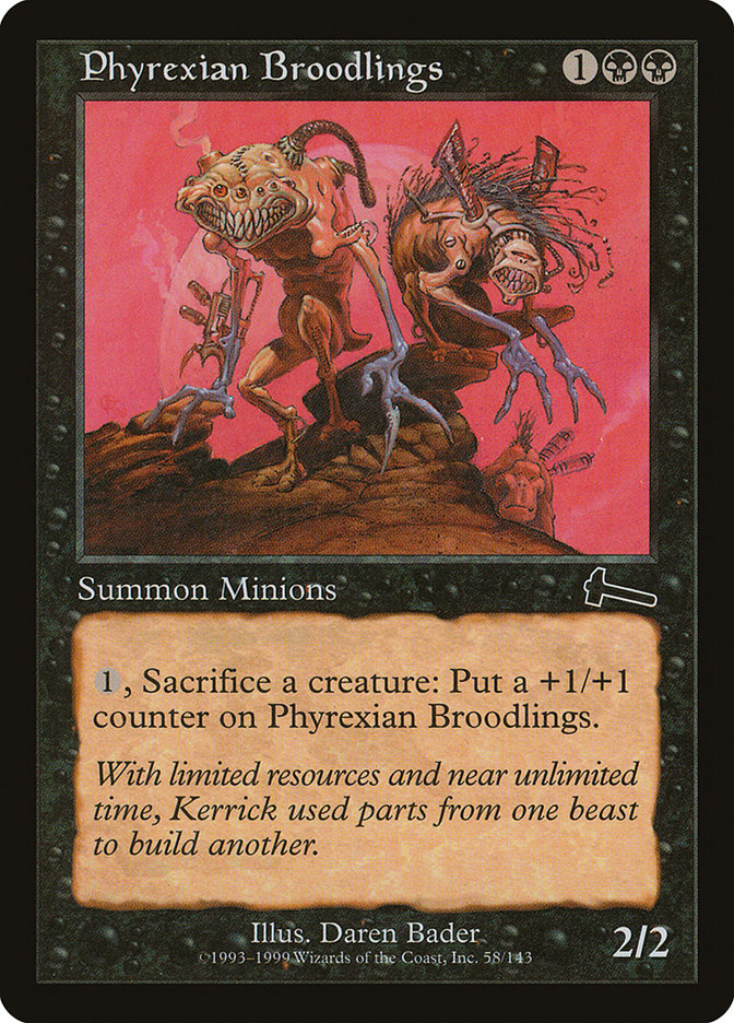 Phyrexian Broodlings [Urza's Legacy] | Impulse Games and Hobbies
