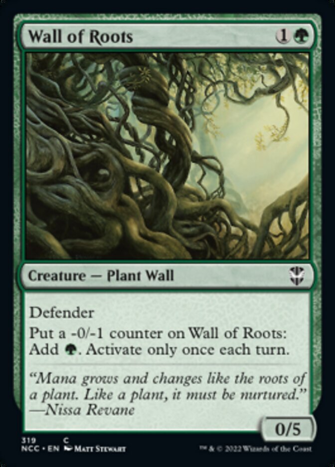 Wall of Roots [Streets of New Capenna Commander] | Impulse Games and Hobbies