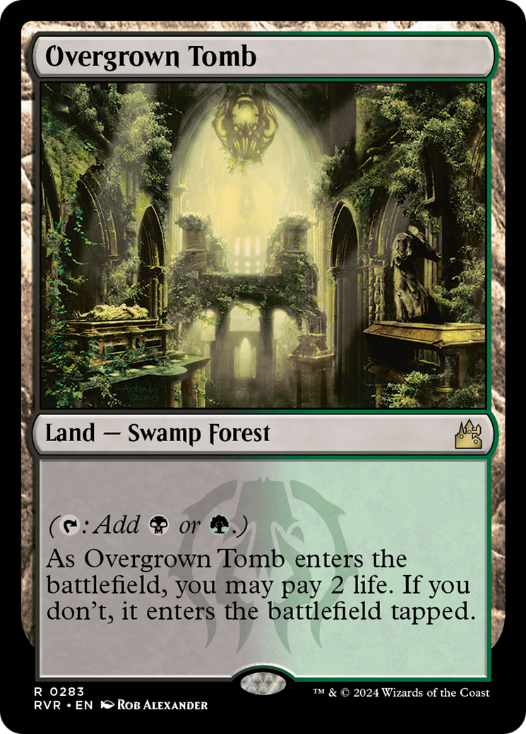 Overgrown Tomb [Ravnica Remastered] | Impulse Games and Hobbies