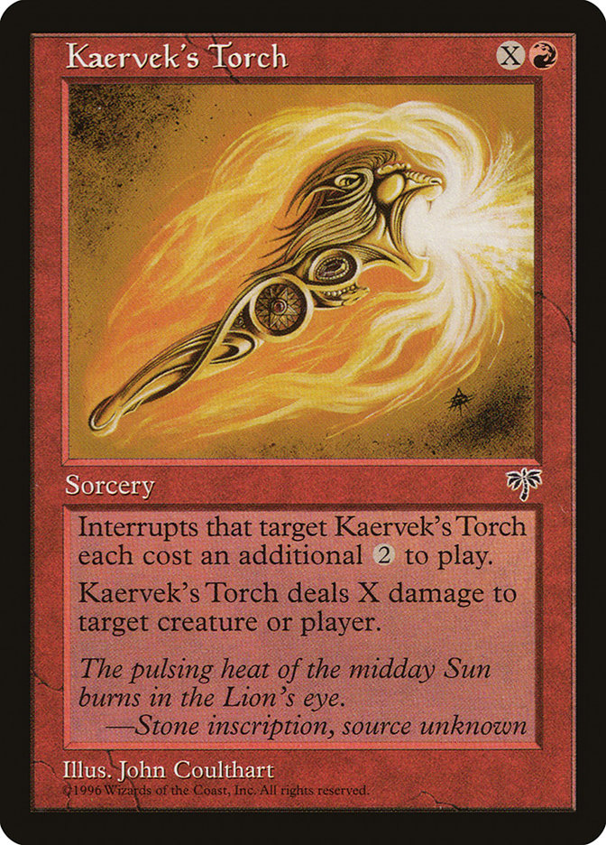 Kaervek's Torch [Mirage] | Impulse Games and Hobbies