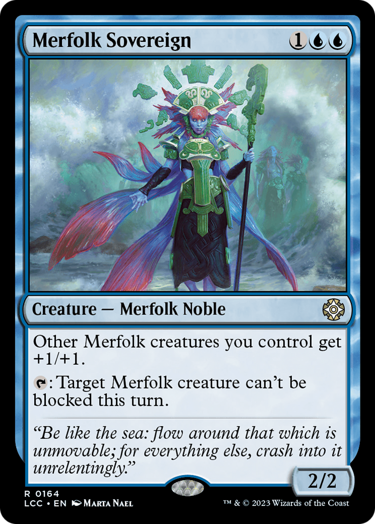 Merfolk Sovereign [The Lost Caverns of Ixalan Commander] | Impulse Games and Hobbies