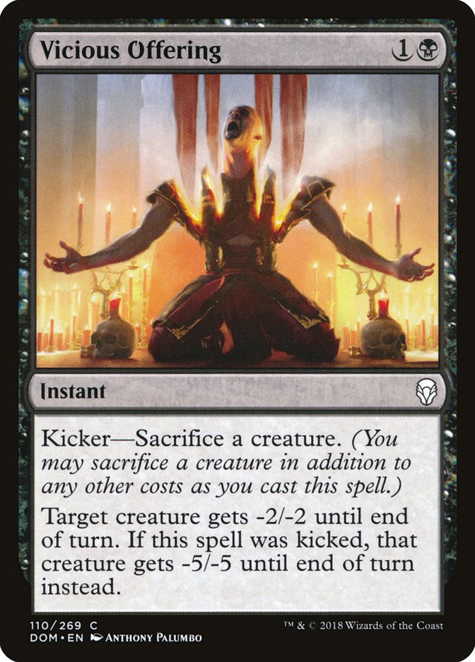 Vicious Offering [Dominaria] | Impulse Games and Hobbies