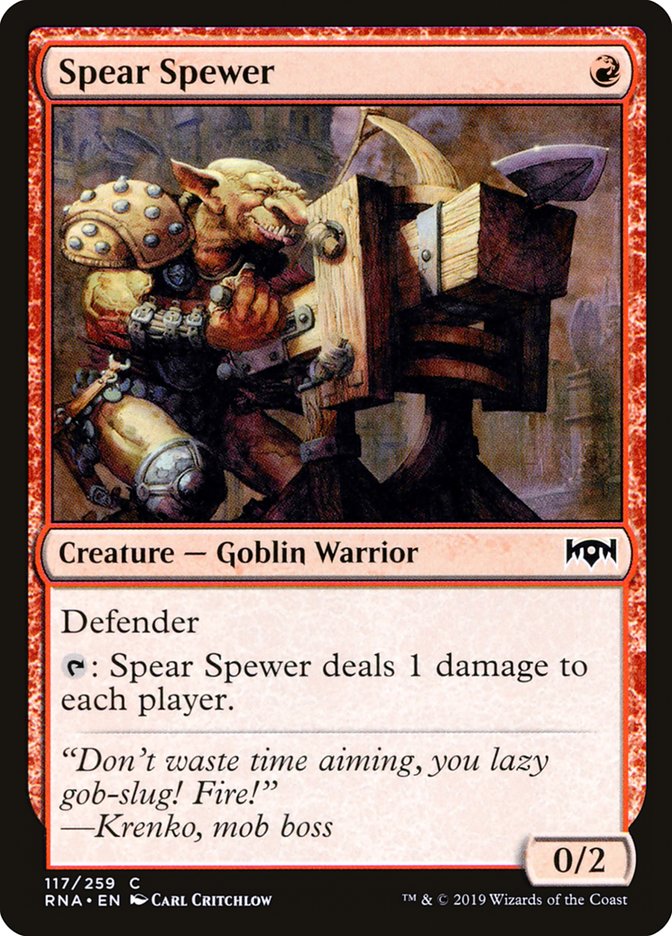 Spear Spewer [Ravnica Allegiance] | Impulse Games and Hobbies