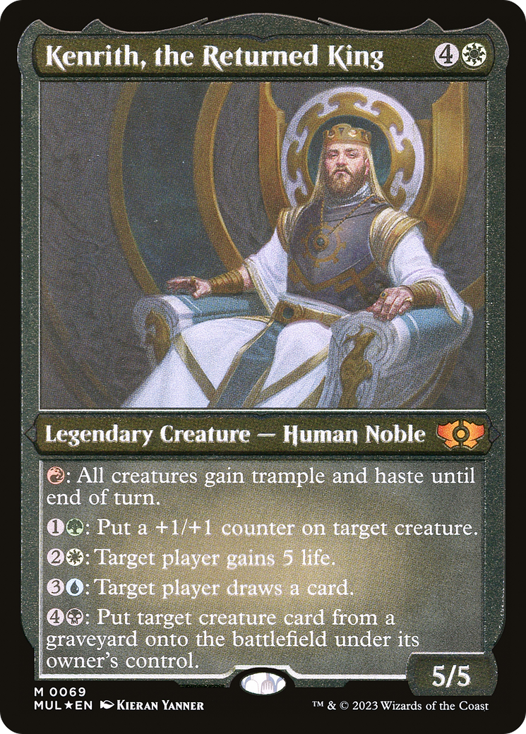 Kenrith, the Returned King (Foil Etched) [Multiverse Legends] | Impulse Games and Hobbies