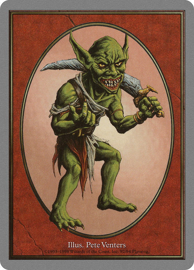 Goblin Token [Unglued Tokens] | Impulse Games and Hobbies