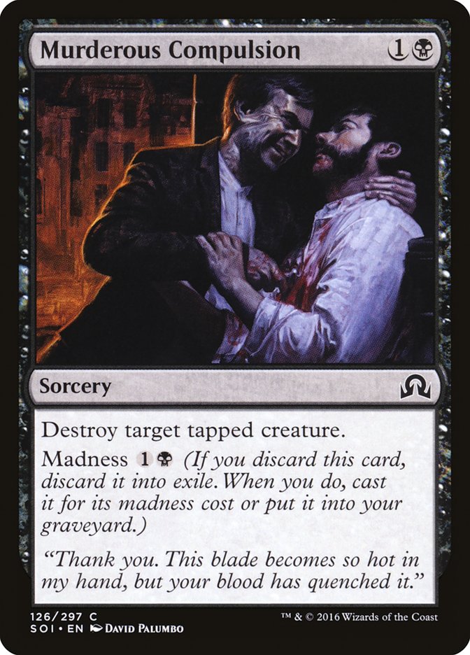 Murderous Compulsion [Shadows over Innistrad] | Impulse Games and Hobbies