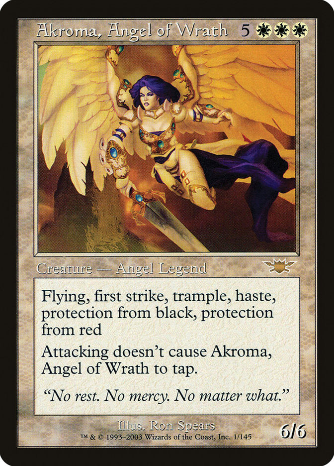 Akroma, Angel of Wrath [Legions] | Impulse Games and Hobbies