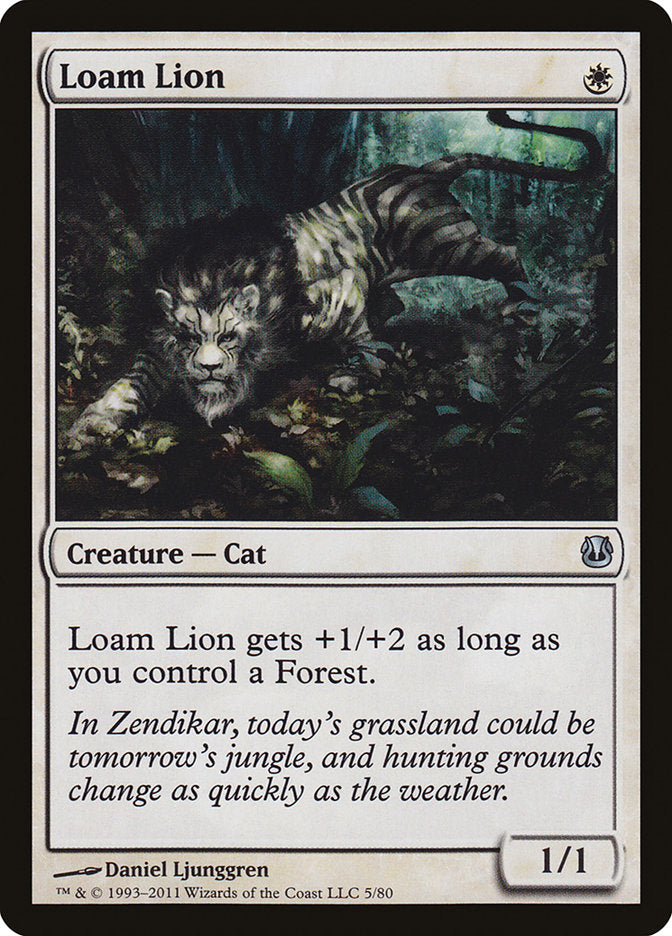 Loam Lion [Duel Decks: Ajani vs. Nicol Bolas] | Impulse Games and Hobbies