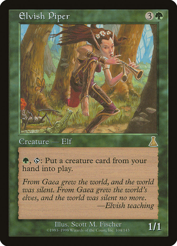 Elvish Piper [Urza's Destiny] | Impulse Games and Hobbies