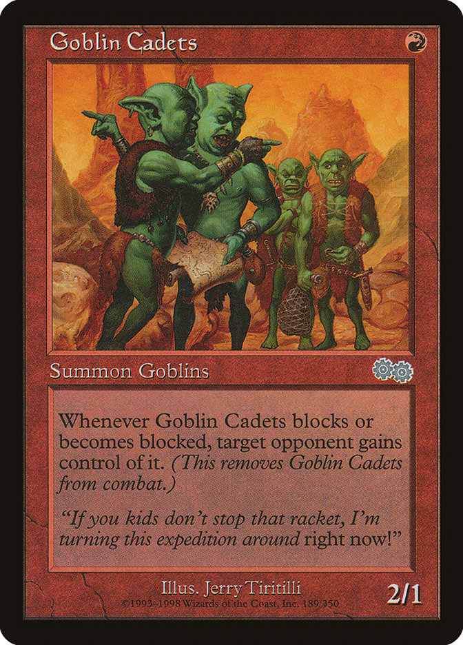 Goblin Cadets [Urza's Saga] | Impulse Games and Hobbies