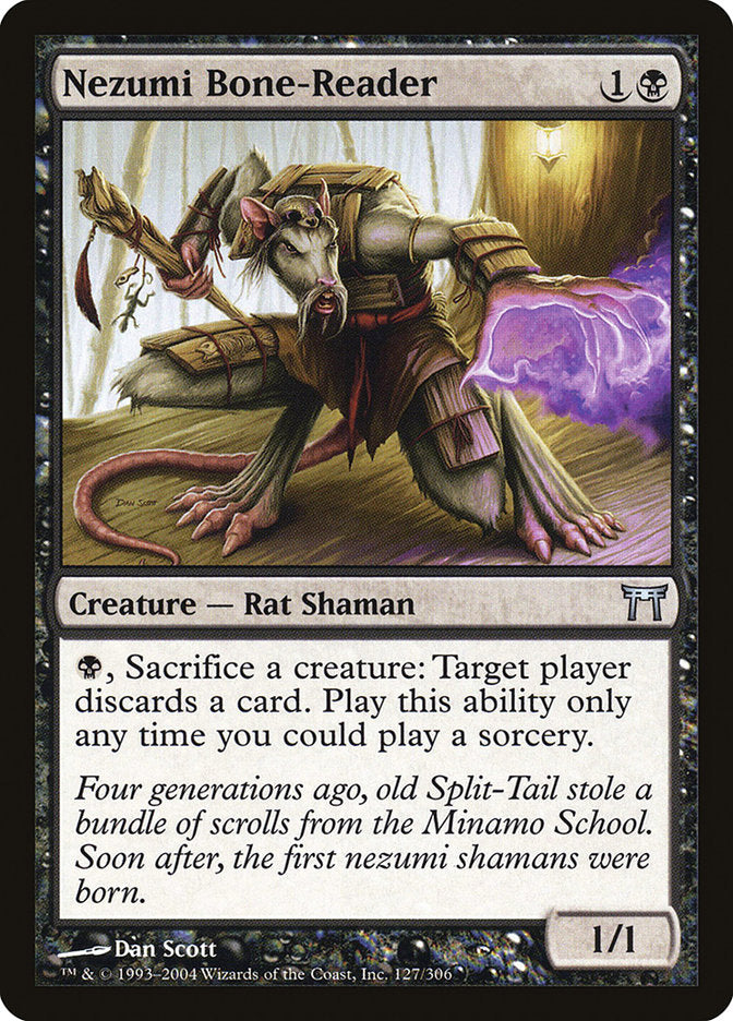 Nezumi Bone-Reader [Champions of Kamigawa] | Impulse Games and Hobbies