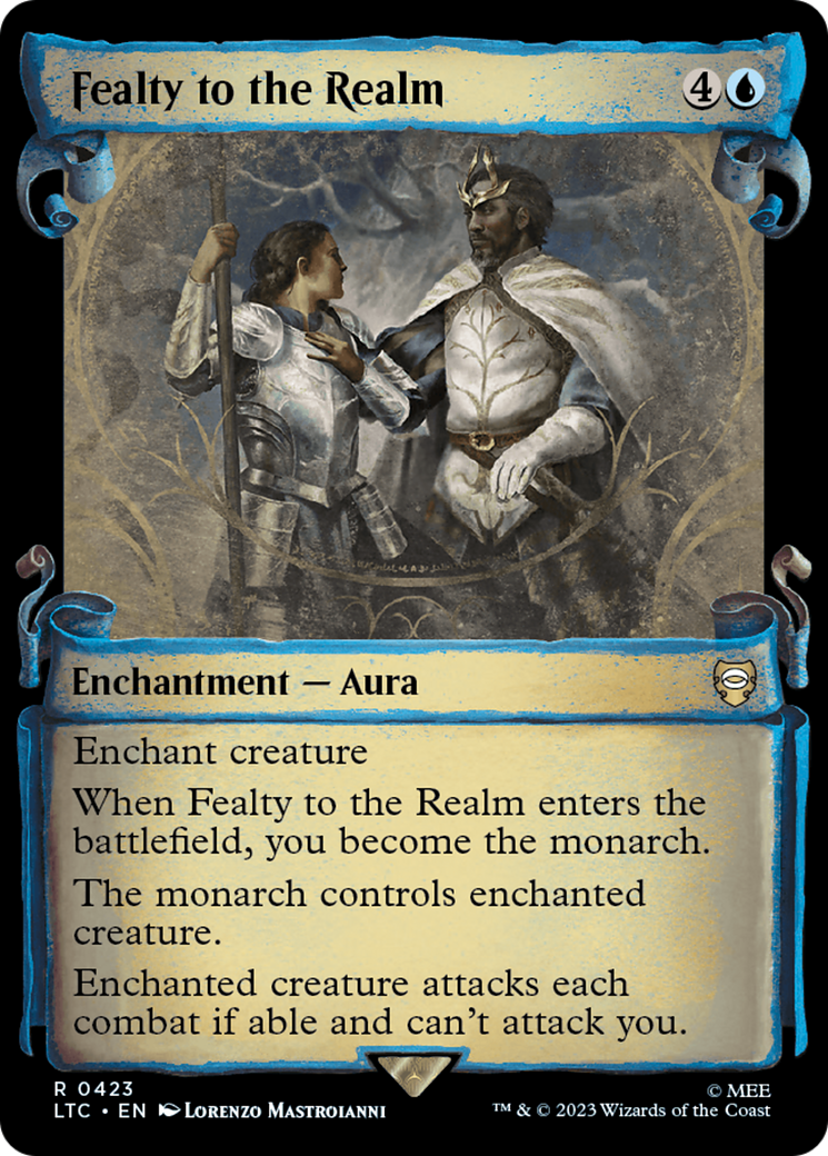 Fealty to the Realm [The Lord of the Rings: Tales of Middle-Earth Commander Showcase Scrolls] | Impulse Games and Hobbies