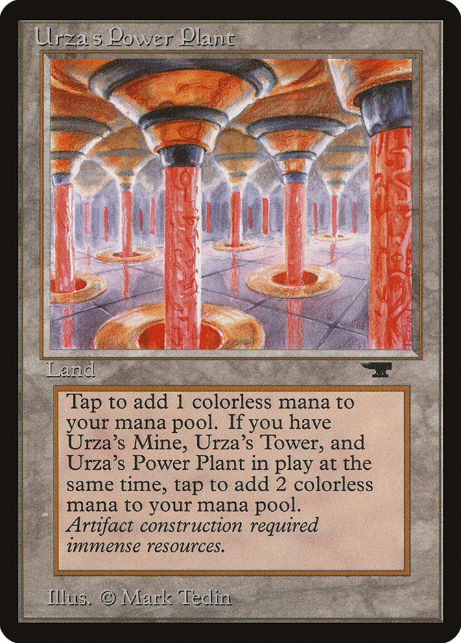 Urza's Power Plant (Red Columns) [Antiquities] | Impulse Games and Hobbies