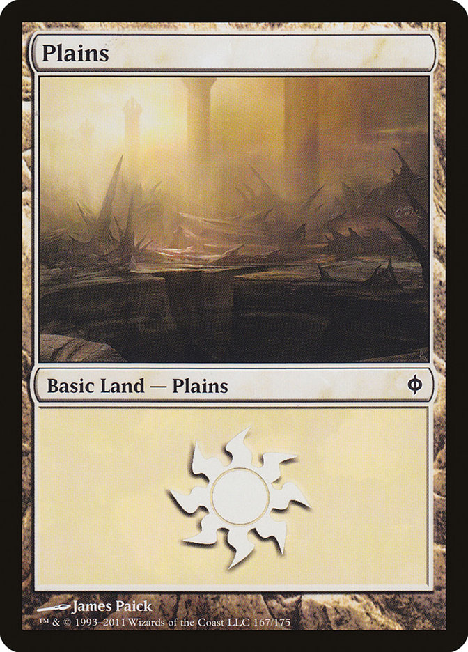 Plains (167) [New Phyrexia] | Impulse Games and Hobbies