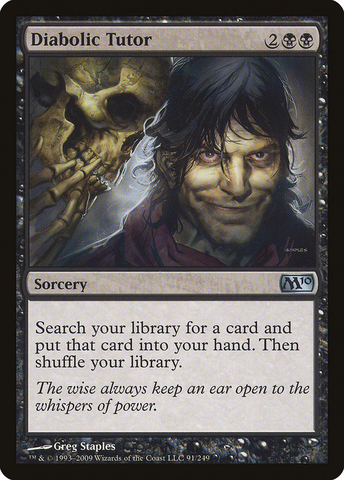 Diabolic Tutor [Magic 2010] | Impulse Games and Hobbies