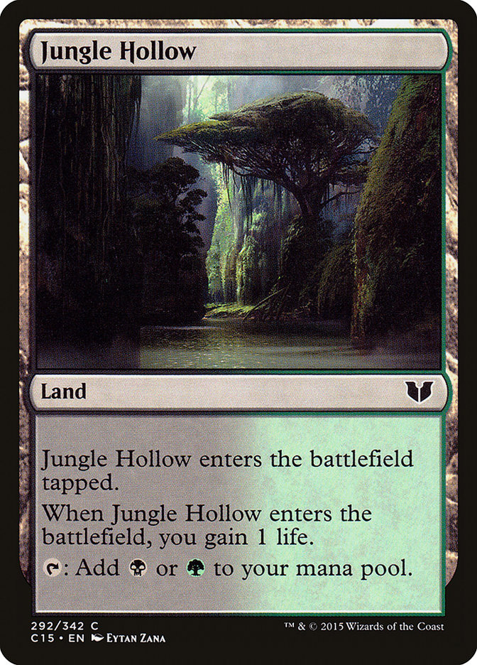 Jungle Hollow [Commander 2015] | Impulse Games and Hobbies