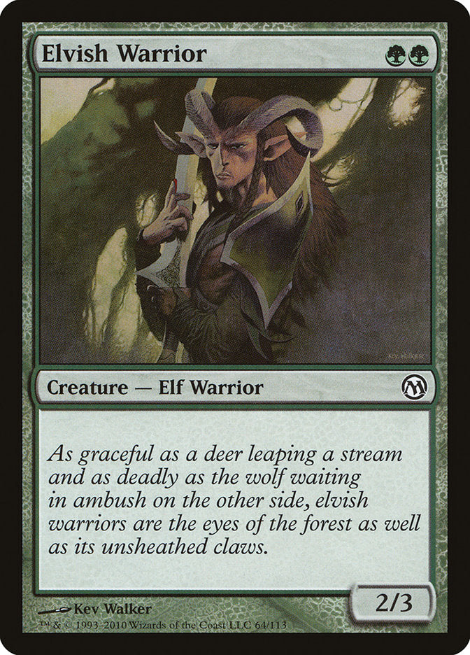 Elvish Warrior [Duels of the Planeswalkers] | Impulse Games and Hobbies