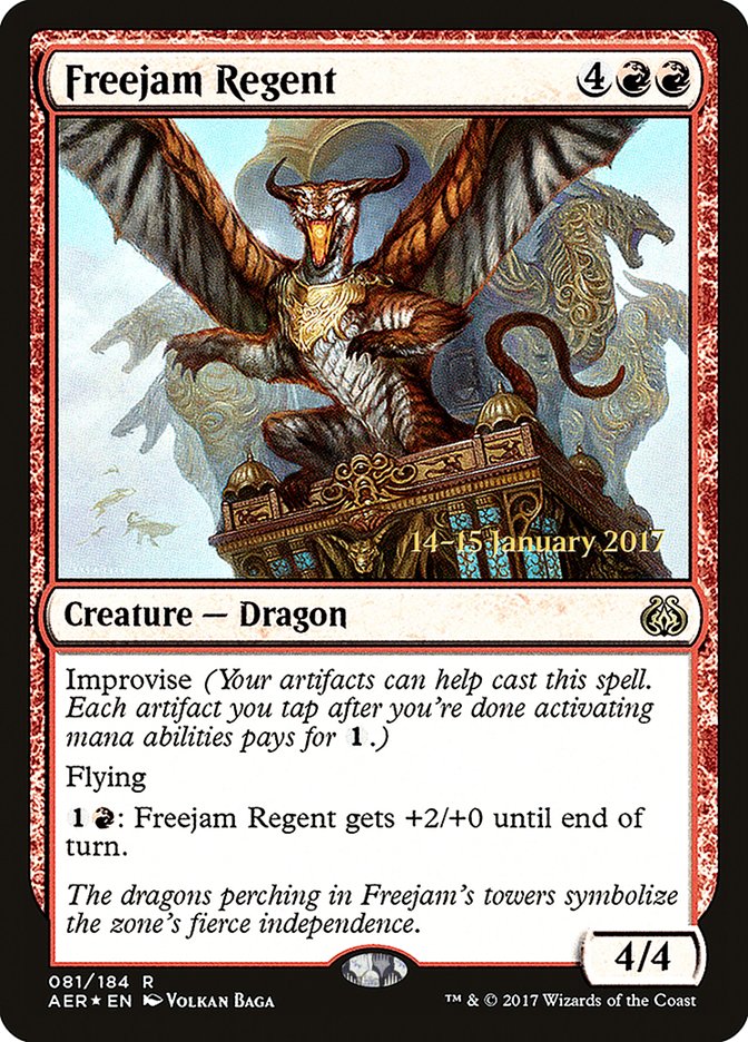 Freejam Regent [Aether Revolt Prerelease Promos] | Impulse Games and Hobbies