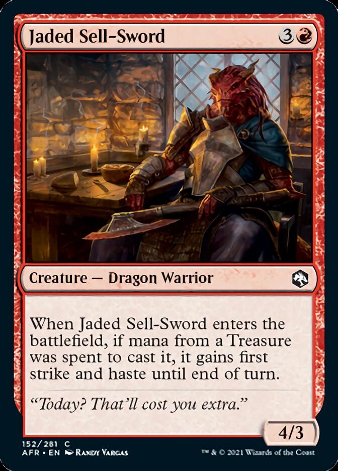 Jaded Sell-Sword [Dungeons & Dragons: Adventures in the Forgotten Realms] | Impulse Games and Hobbies