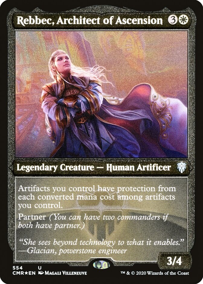 Rebbec, Architect of Ascension (Etched) [Commander Legends] | Impulse Games and Hobbies