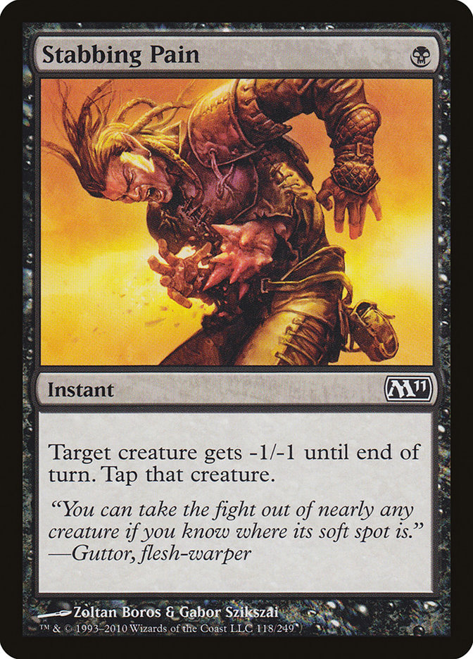 Stabbing Pain [Magic 2011] | Impulse Games and Hobbies