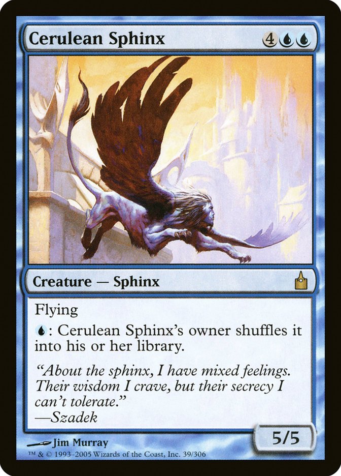 Cerulean Sphinx [Ravnica: City of Guilds] | Impulse Games and Hobbies