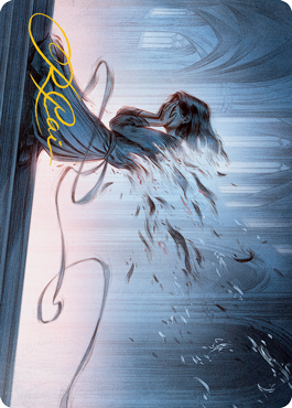 Fading Hope Art Card (Gold-Stamped Signature) [Innistrad: Midnight Hunt Art Series] | Impulse Games and Hobbies