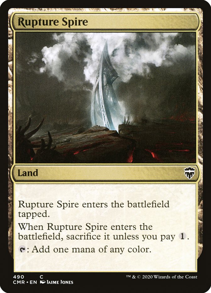Rupture Spire (490) [Commander Legends] | Impulse Games and Hobbies