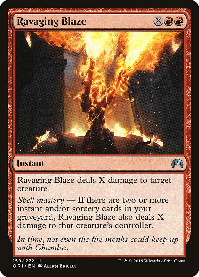 Ravaging Blaze [Magic Origins] | Impulse Games and Hobbies