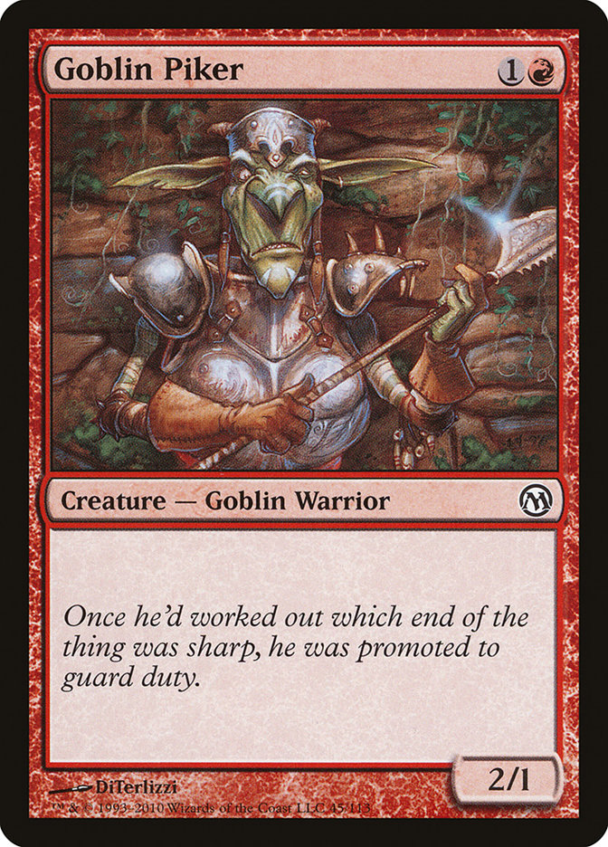 Goblin Piker [Duels of the Planeswalkers] | Impulse Games and Hobbies