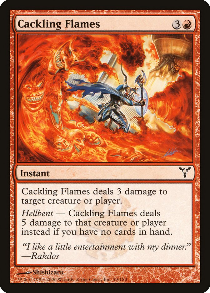 Cackling Flames [Dissension] | Impulse Games and Hobbies