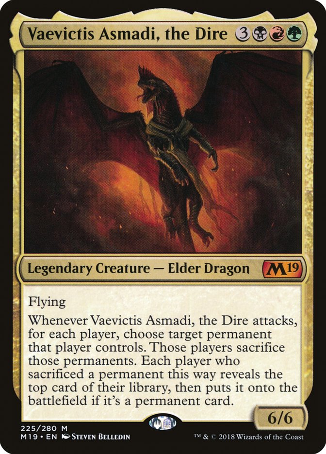 Vaevictis Asmadi, the Dire [Core Set 2019] | Impulse Games and Hobbies