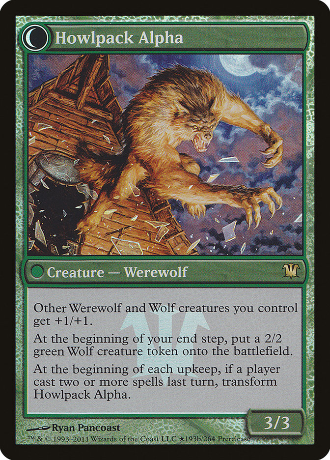 Mayor of Avabruck // Howlpack Alpha [Innistrad Prerelease Promos] | Impulse Games and Hobbies