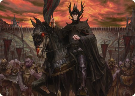 The Mouth of Sauron Art Card [The Lord of the Rings: Tales of Middle-earth Art Series] | Impulse Games and Hobbies